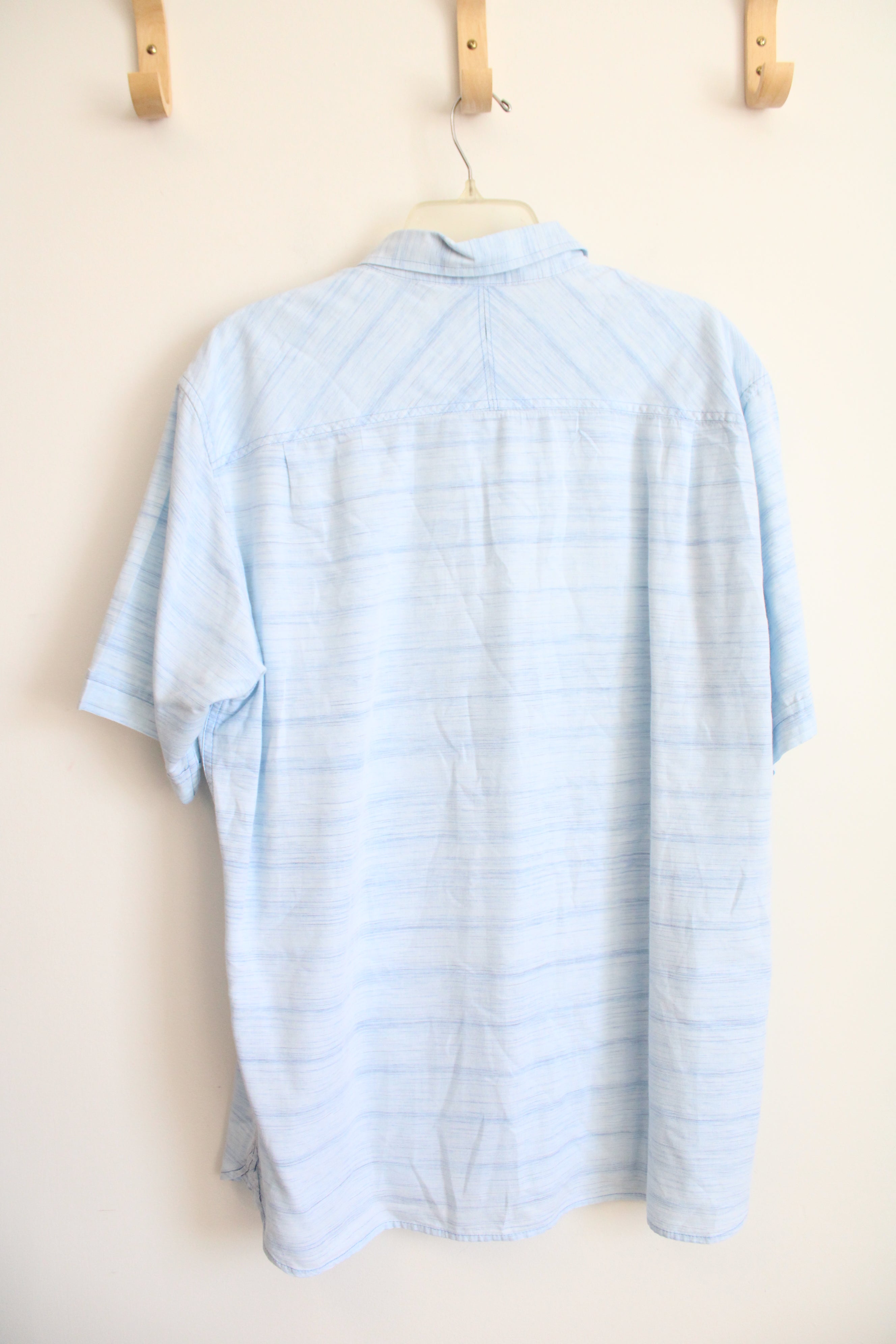 Bob Timberlake Light Blue Heathered Button Down Shirt | L