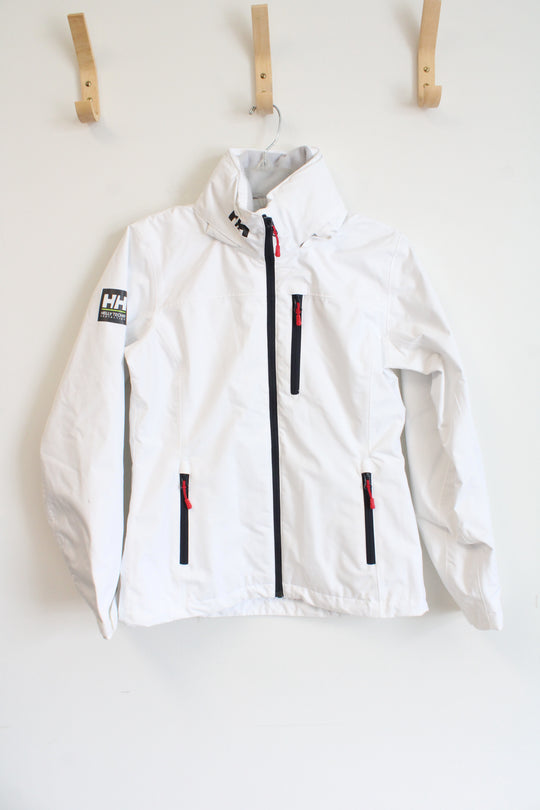 Helly Hansen White Hooded Jacket | S