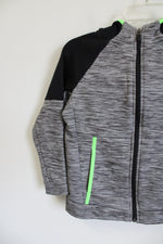 Old Navy Active Go-Dry Gray and Black Full Zip with Hood | 8