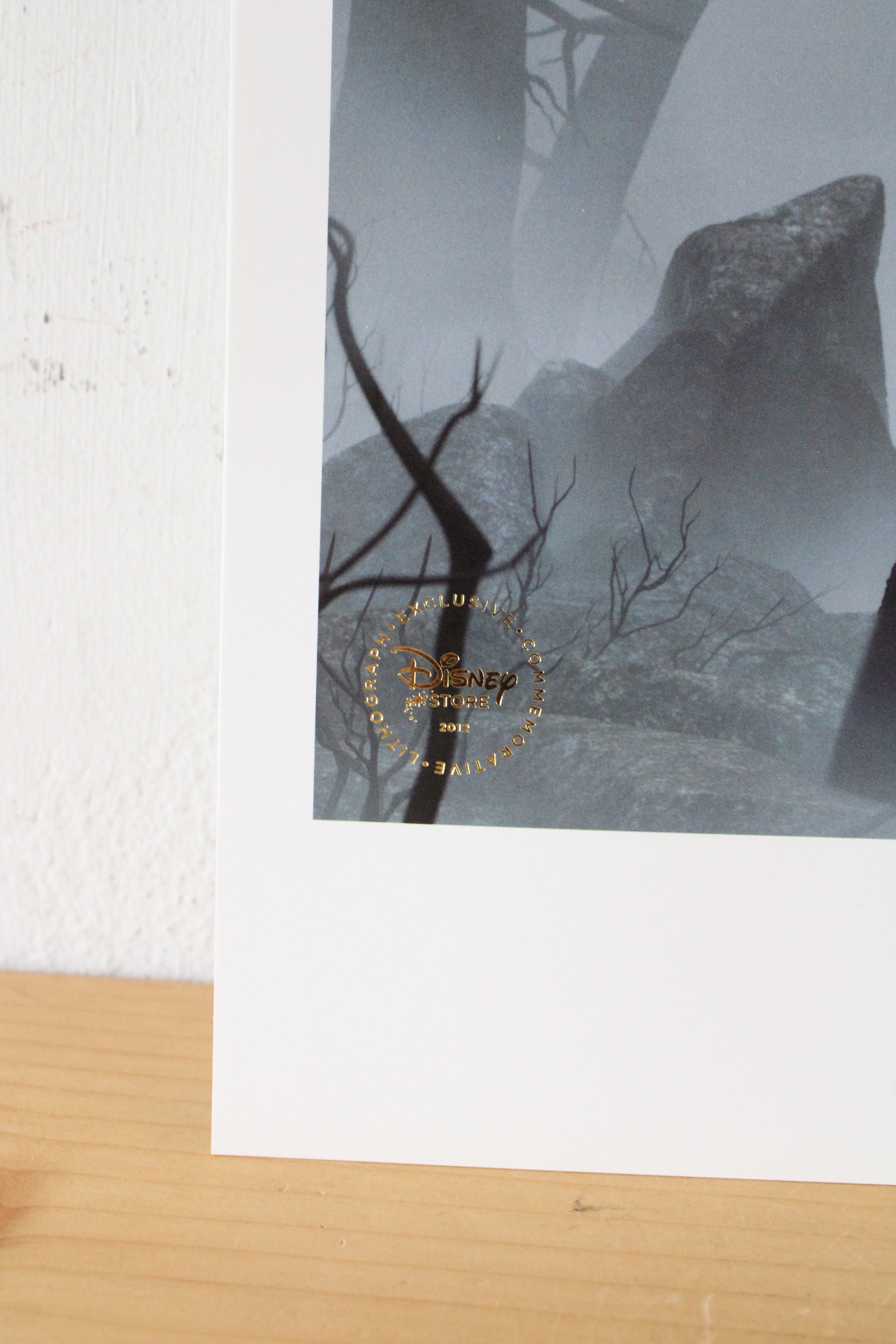 Disney 2012 Brave Exclusive Commemorative Lithographs