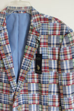 NEW Ralph Lauren Polo Assn. Patchwork Cotton Blazer | 48R