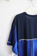 NEW Russell Blue Patterned Athletic Shirt | 2XL