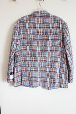 NEW Ralph Lauren Polo Assn. Patchwork Cotton Blazer | 48R