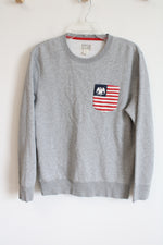 Converse All Star Gray Sweatshirt | S