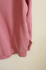 NEW Champion Pink V-Neck Tunic Pullover Sweatshirt | M