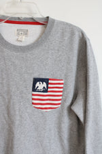 Converse All Star Gray Sweatshirt | S