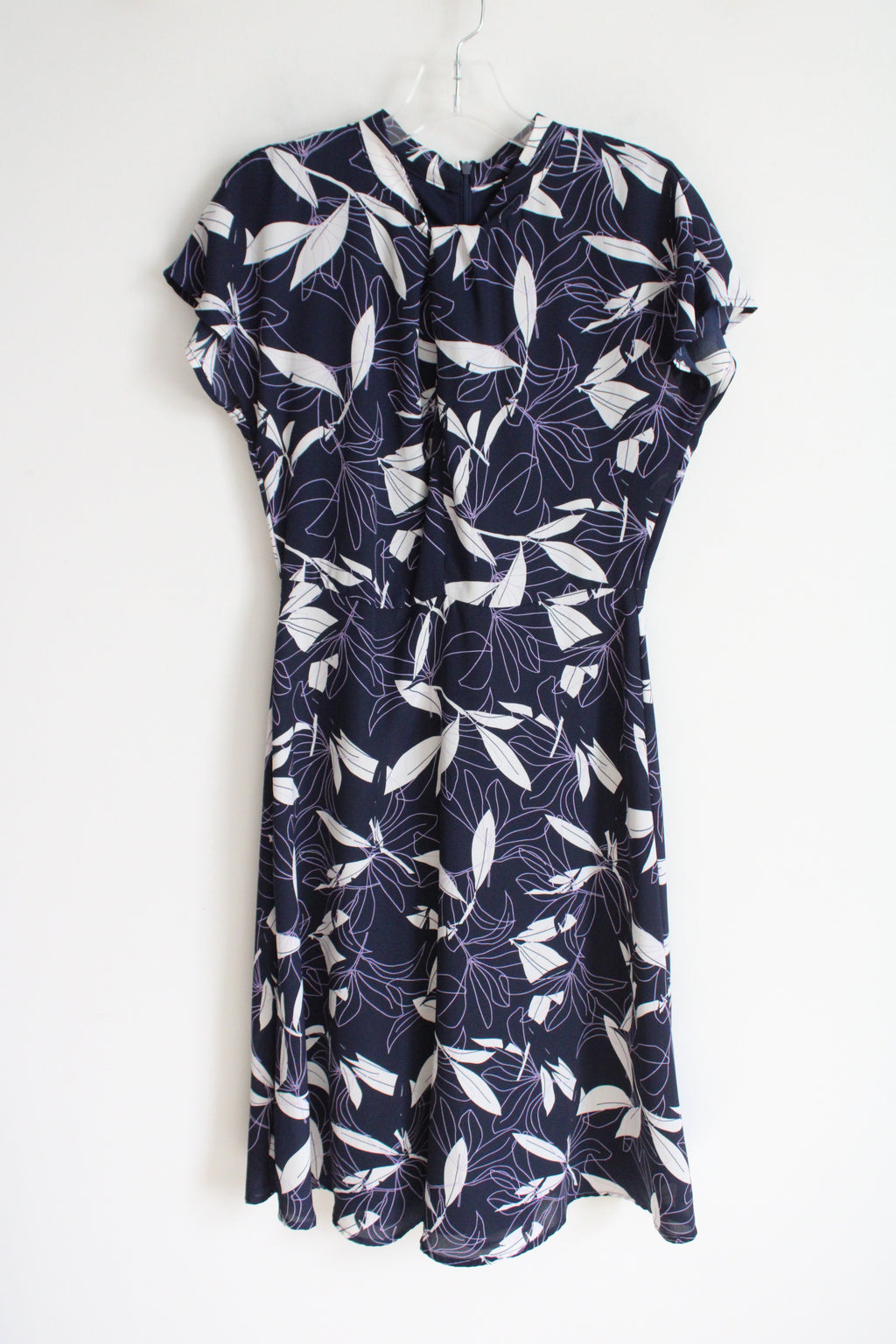 Banana Republic Blue Floral Chiffon Dress | 2