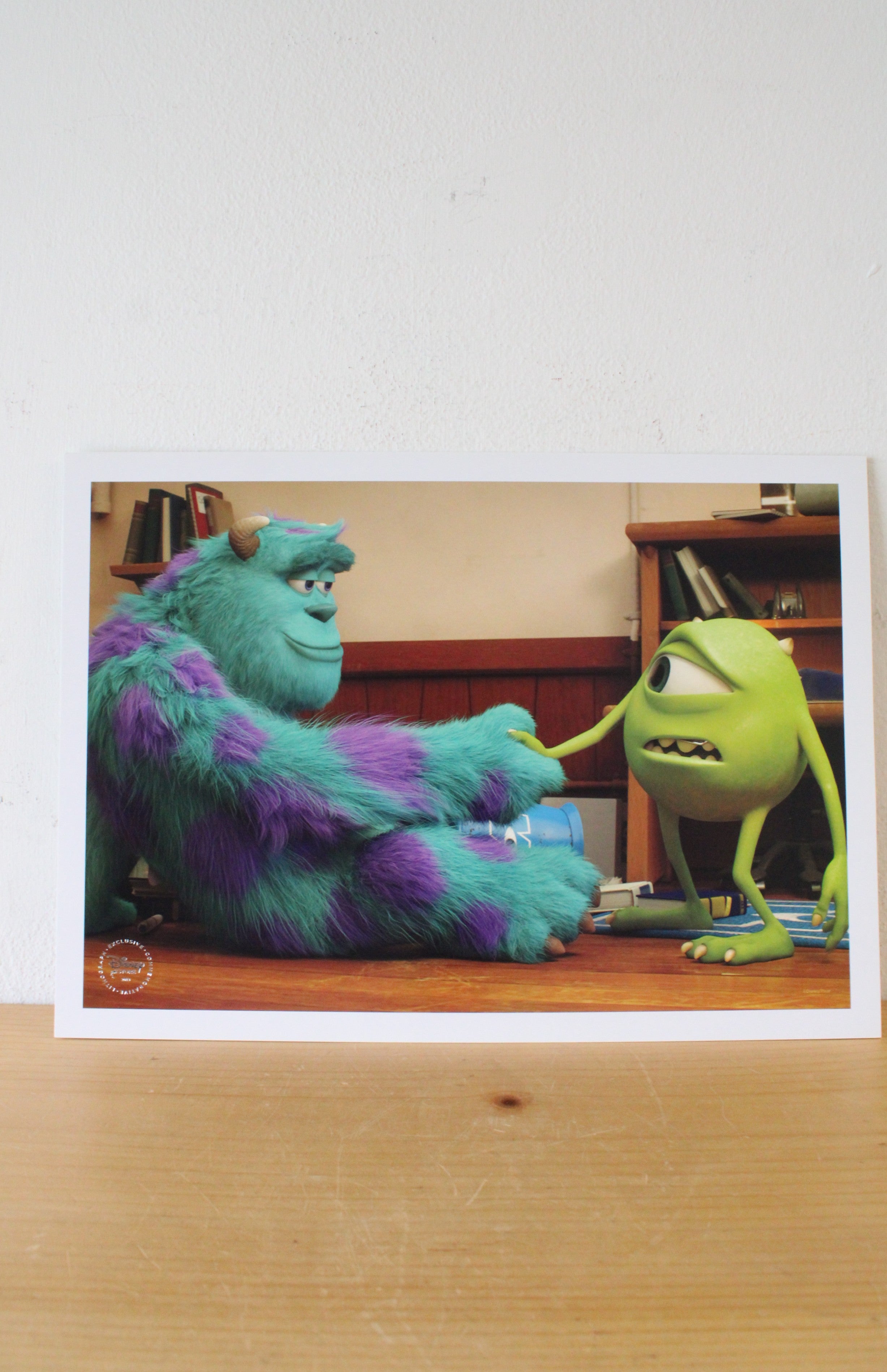Disney Pixar Monsters University Exclusive Lithographs
