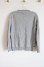 Converse All Star Gray Sweatshirt | S