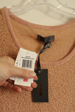 NEW Jeans by Buffalo Pink and Gold Ombre LS Sweater | L