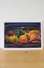 Disney Pixar Monsters University Exclusive Lithographs