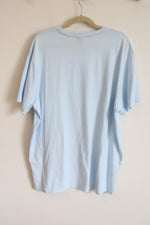 U.S. Polo Assn. Light Blue Cotton Blend Tee | XXL
