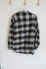 NEW Stanley Workwear Gray Black Flannel | L