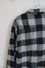 NEW Stanley Workwear Gray Black Flannel | L
