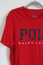 Ralph Lauren Polo Custom Slim Fit Red Logo Tee | L