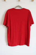 Ralph Lauren Polo Custom Slim Fit Red Logo Tee | L
