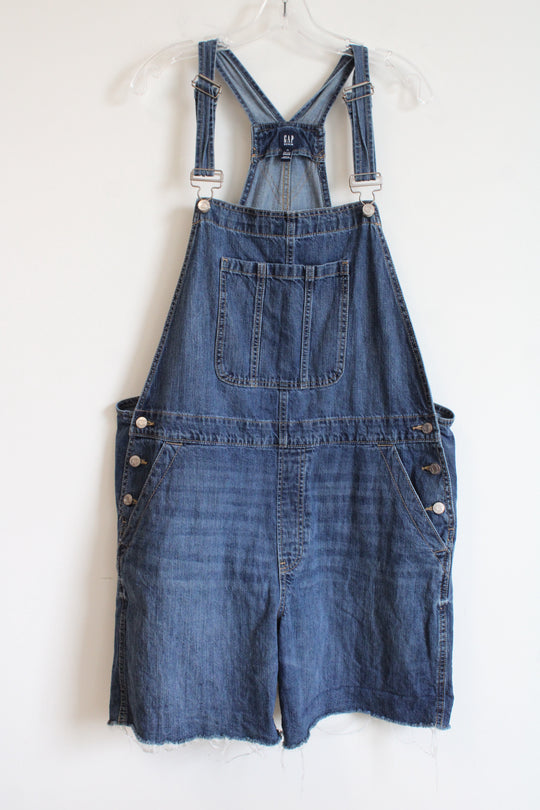 Gap Denim Overall Shorts | XL