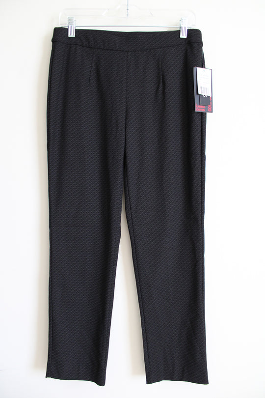 NEW Briggs The Slimming Solution Comfort Waistband Black Pant | Petite S
