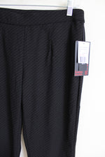 NEW Briggs The Slimming Solution Comfort Waistband Black Pant | Petite S