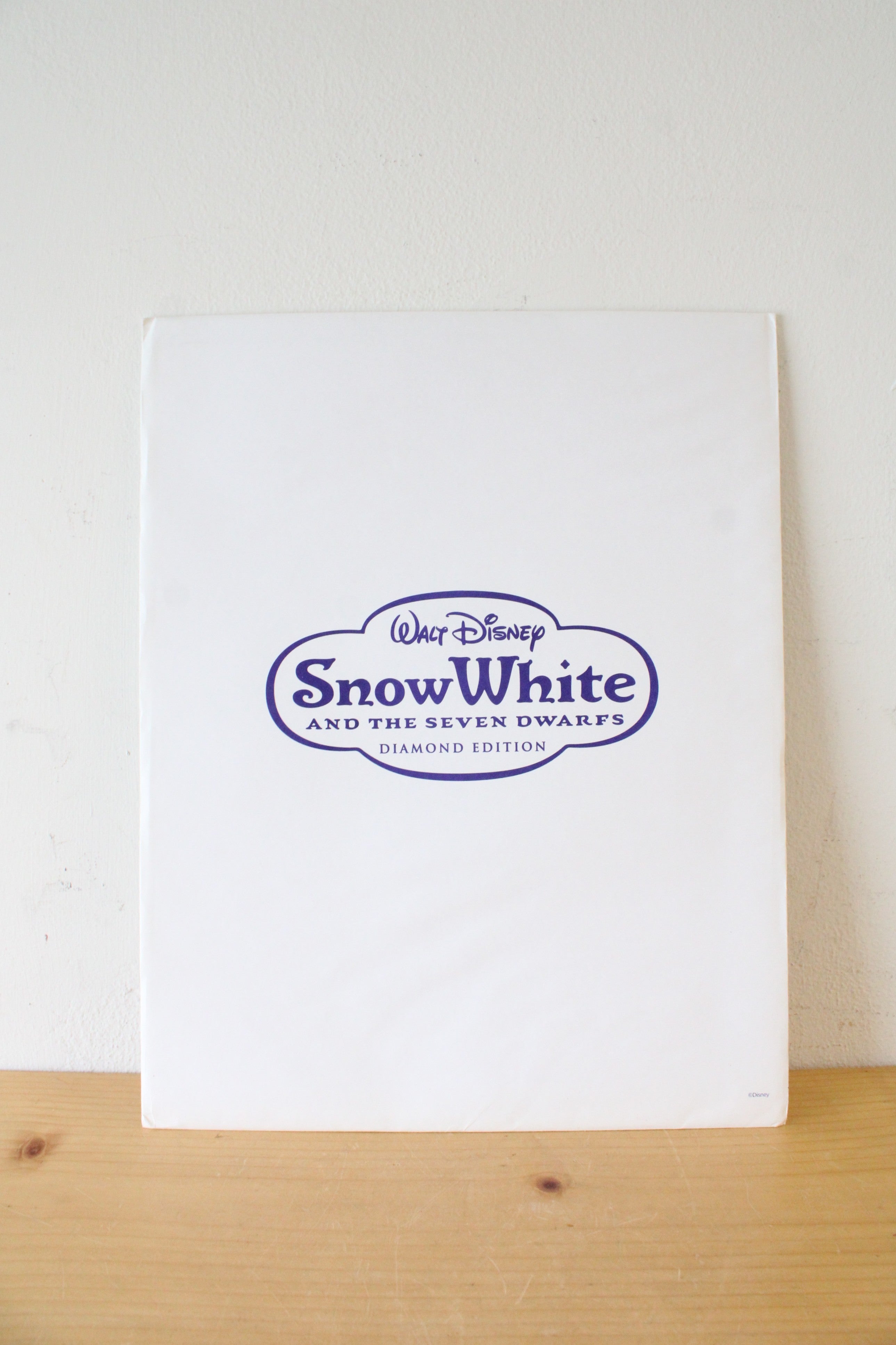 Disney 2009 Snow White & The Seven Dwarves Diamond Edition Lithograph Poster