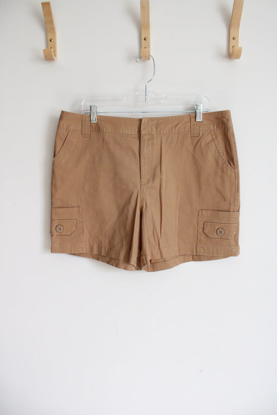 NEW Architect Brown Khaki Shorts | 14