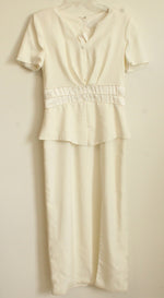 Forever Yours Vintage Off-White Dress | S