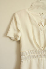 Forever Yours Vintage Off-White Dress | S