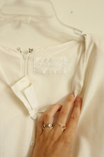 Forever Yours Vintage Off-White Dress | S