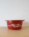Pyrex #473-B 1 Quart Autumn Harvest Casserole Dish