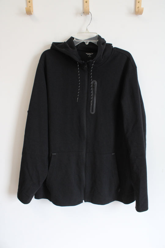 Old Navy Active Black Zip Up Jacket | XXL