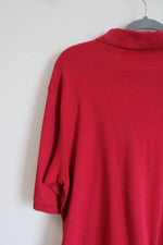 Lands' End Red Polo Shirt | L