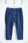 Riders Dark Wash Vintage Style Jeans | 16
