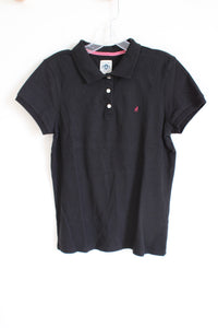 Old Navy Black Polo Shirt | L