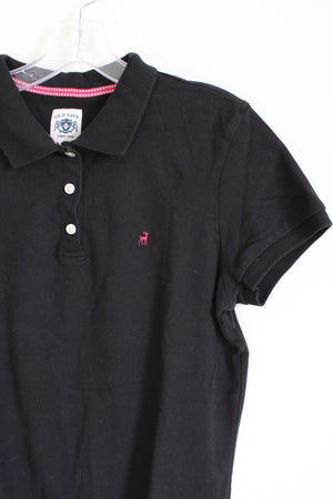 Old Navy Black Polo Shirt | L