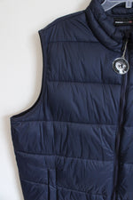 SwissTech Navy Blue Puffer Vest | 2XL