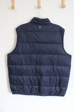 SwissTech Navy Blue Puffer Vest | 2XL