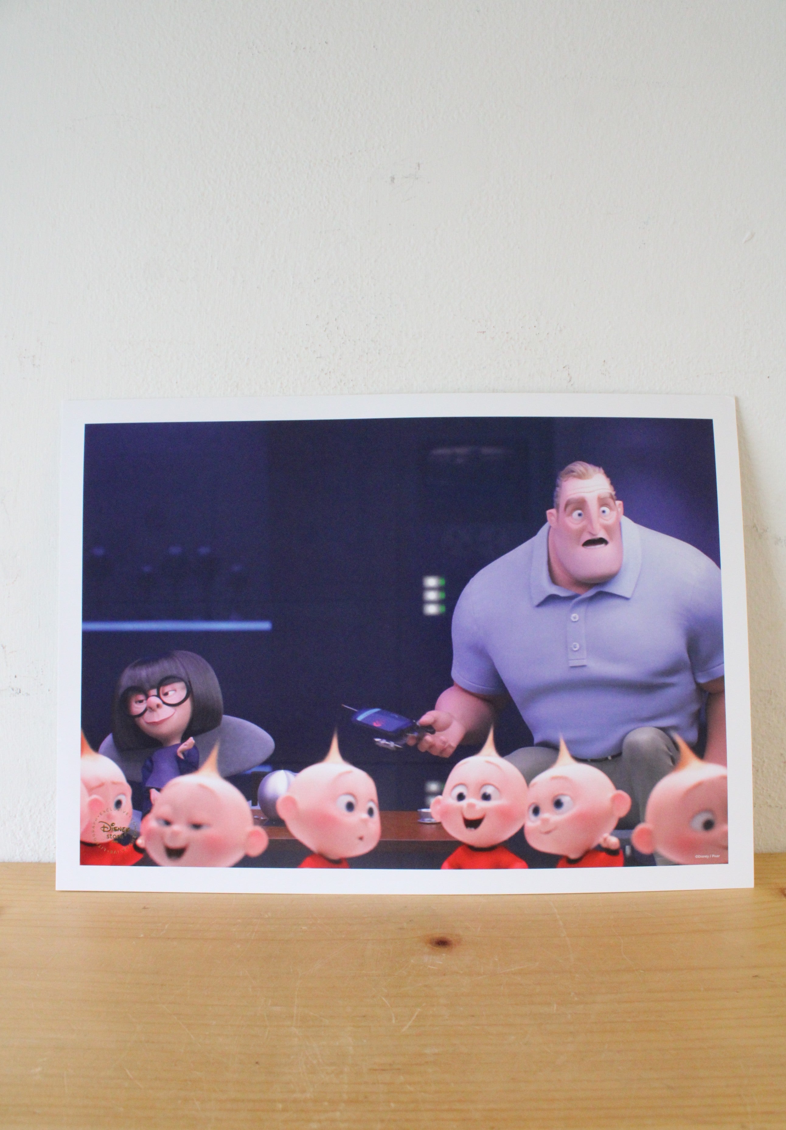 Disney Pixar 2018 Incredibles 2 Exclusive Commemorative Lithographs