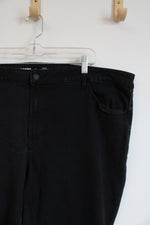 Old Navy Mid-Rise Bootcut Black Jeans | 24