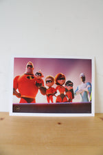 Disney Pixar 2018 Incredibles 2 Exclusive Commemorative Lithographs