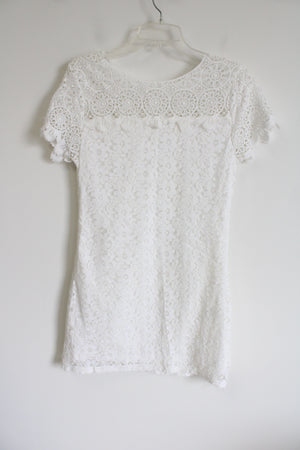 White Lace Dress | M