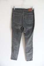 Madewell Sage Green Corduroy 10" High Rise Skinny Pants | 25