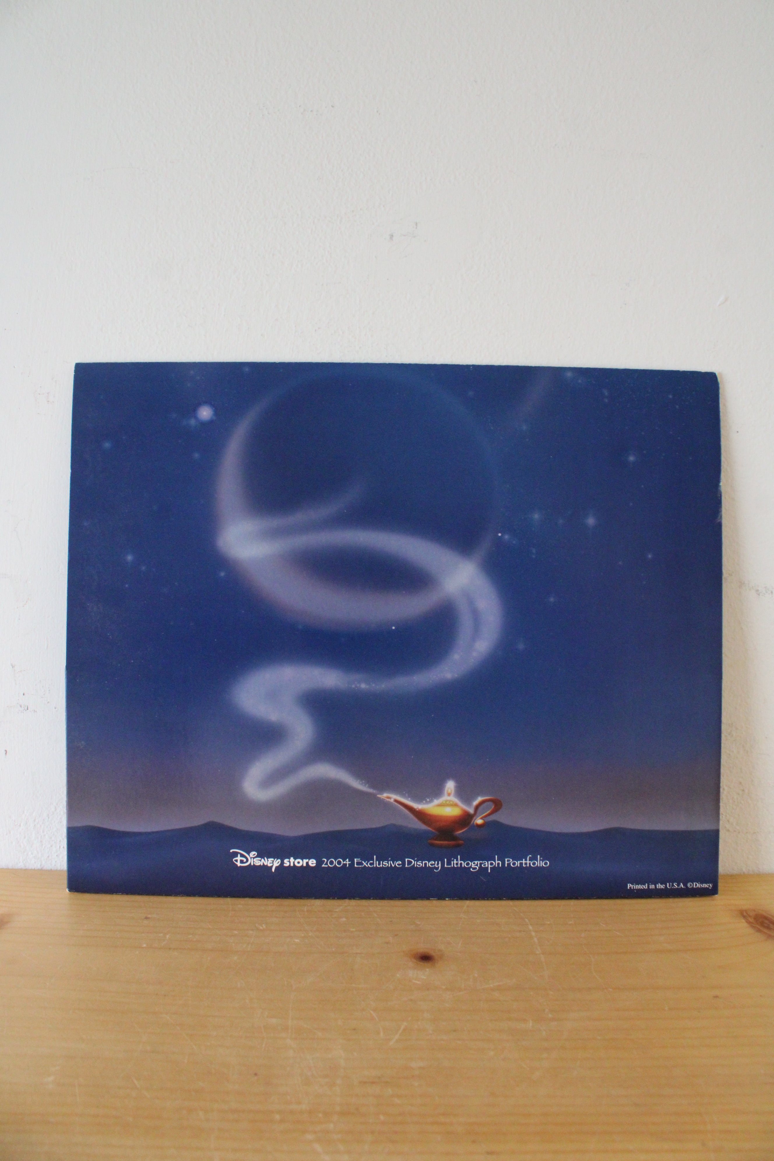 Disney 2004 Aladdin Exclusive Lithograph Portfolio