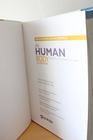 Apologia The Human Body Fearfully & Wonderfully Made 2nd Edition Advanced Biology In Creation