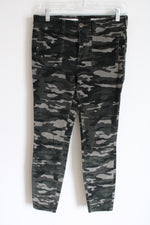 Pilcro And The Letterpress By Anthropologie Camo Corduroy High Rise Skinny Pants | 26