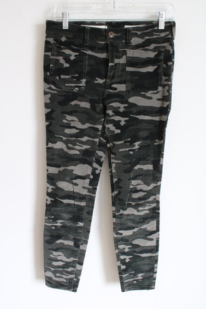 Pilcro And The Letterpress By Anthropologie Camo Corduroy High Rise Skinny Pants | 26