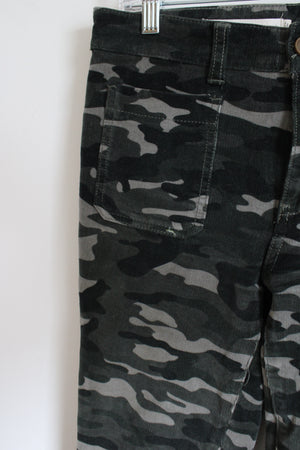 Pilcro And The Letterpress By Anthropologie Camo Corduroy High Rise Skinny Pants | 26