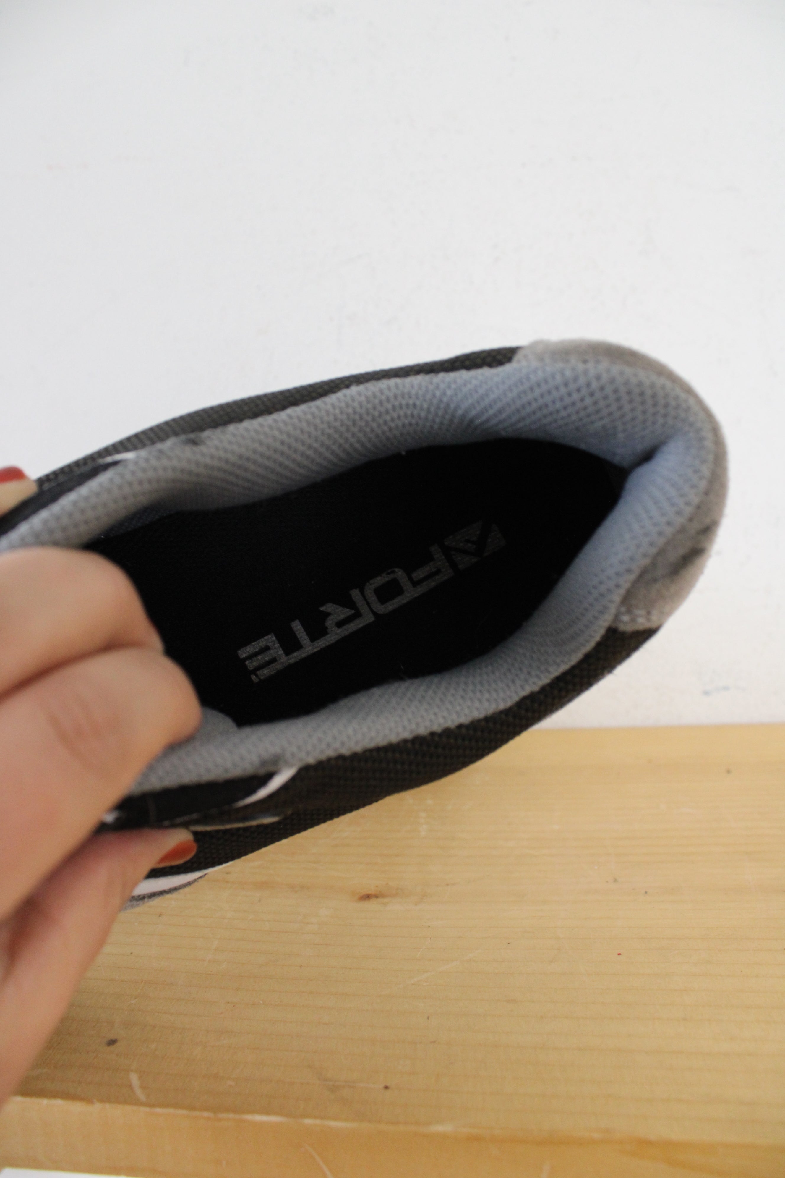 Forte A-08 Black & Gray Cycling Shoes | Size 13.5