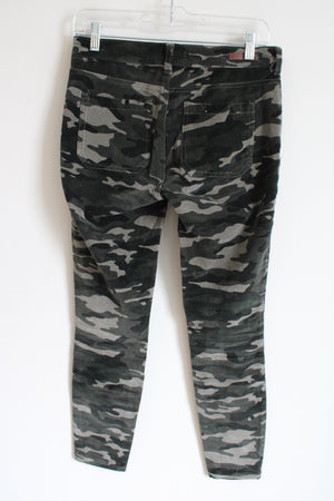 Pilcro And The Letterpress By Anthropologie Camo Corduroy High Rise Skinny Pants | 26