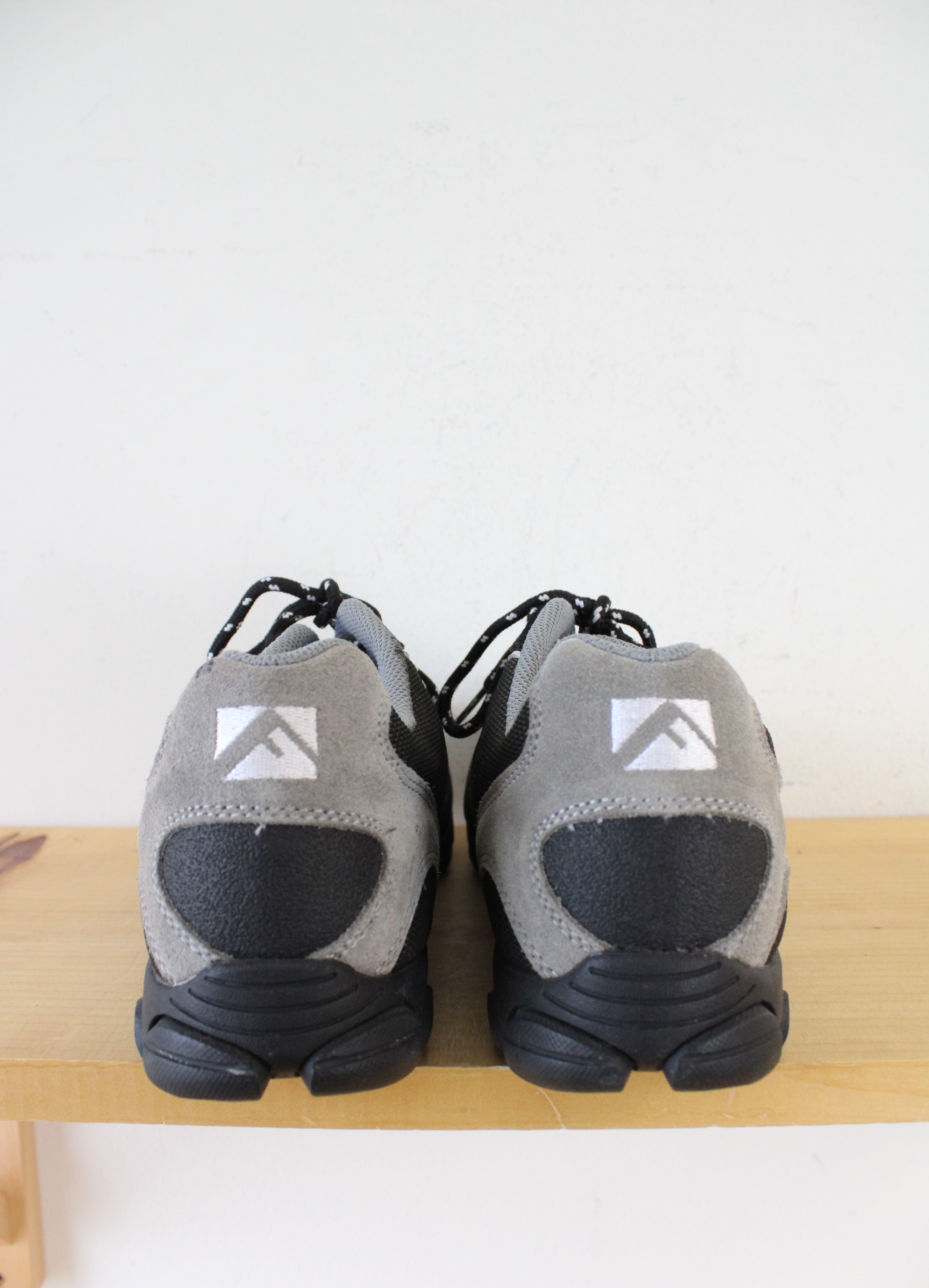 Forte A-08 Black & Gray Cycling Shoes | Size 13.5