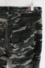 Pilcro And The Letterpress By Anthropologie Camo Corduroy High Rise Skinny Pants | 26